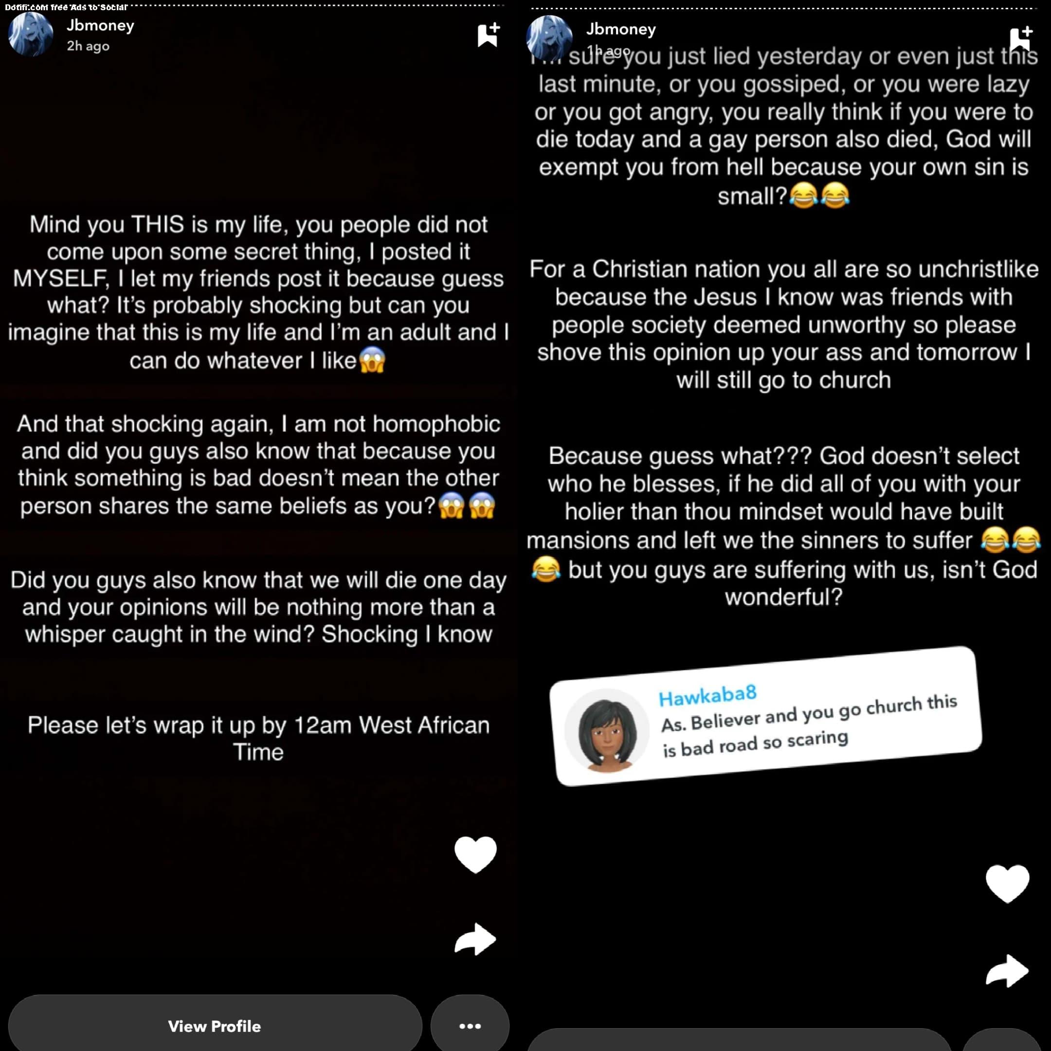 I love the gays and I love the girls  Angel Smith reacts to backlash over viral video with mystery female friend