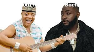 Davido shares heartwarming meal with legendary highlife singer Bright Chimezie