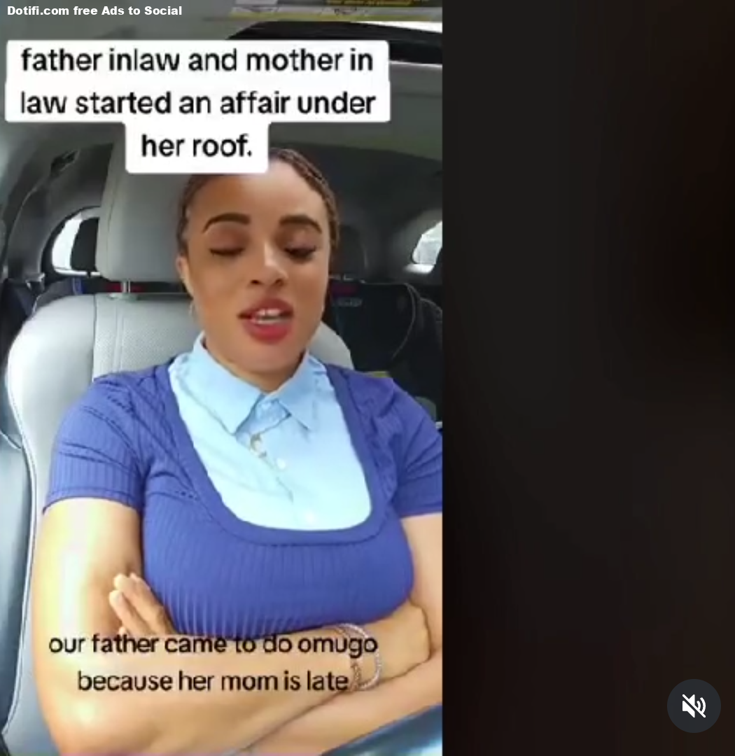 Nigerian woman in shock after discovering her widower Dad and married Mother-in-Law who came to her house in the UK for Omugwo began a secret love affair under her roof