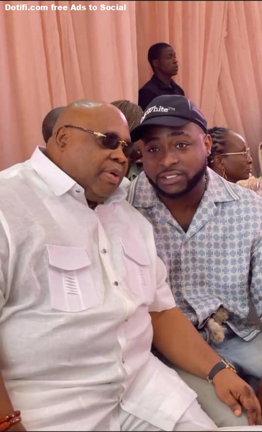 Davido and Dele Momodu attend Imades 10th birthday celebration