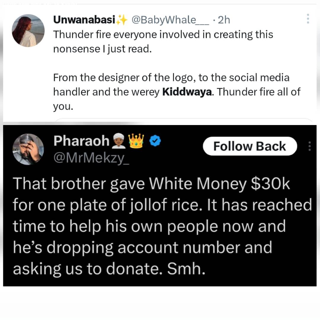 You gave White Money $30k for Jollof but now you're dropping account number?  Nigerians drag Kiddwaya over Benue donation appeal