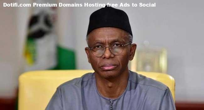 A file photo of Kaduna State former governor, Nasir El-Rufai.