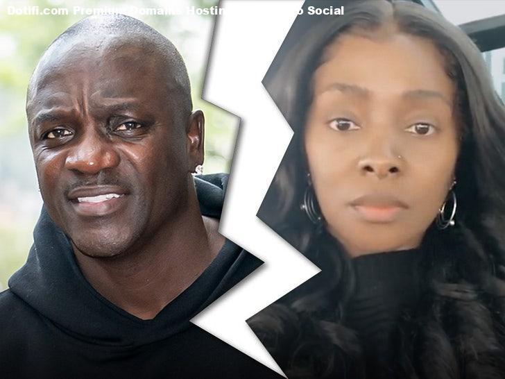 Akons wife Tomeka Thiam files for divorce after nearly 30 years of marriage