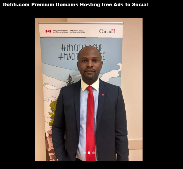 Nigerian man celebrates becoming a Canadian citizen after being kidnapped in 2021 at Owerri.