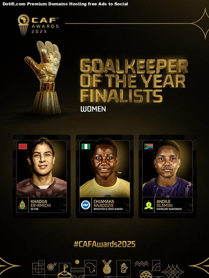 2025 CAF Awards, Rasheedat Ajibade, Chiamaka Nnadozie, Victor Osimhen