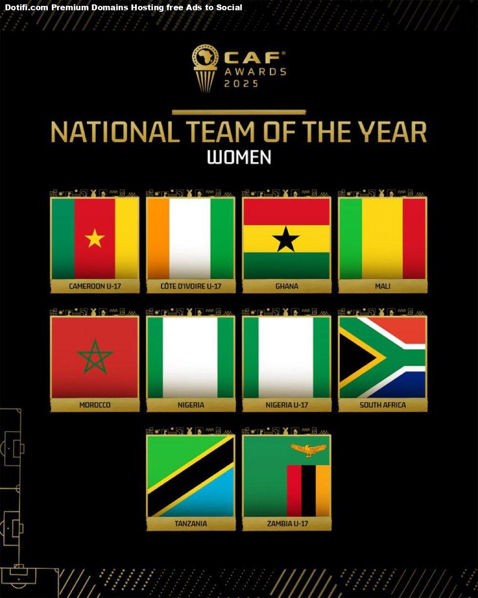 2025 CAF Awards, Super Falcons, Flamingos