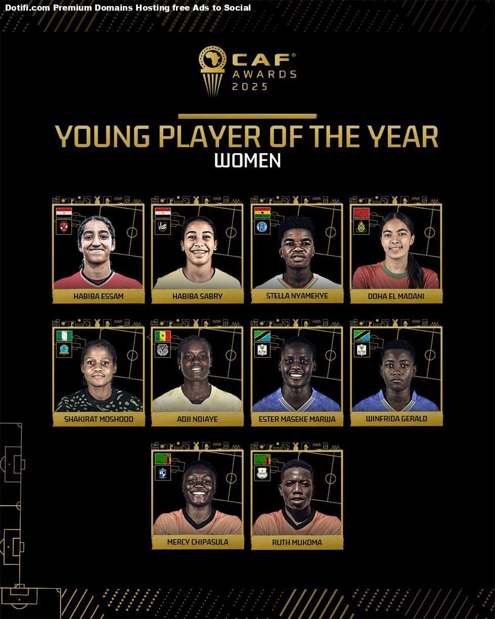 2025 CAF Awards, Super Falcons, Flamingos, Shakirat Moshood