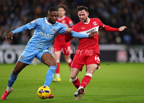 Frank Onyeka v Middlesbrough