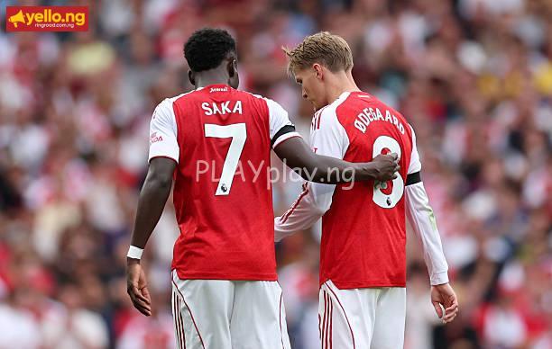 Bukayo Saka, Martin Odegaard, Arsenal