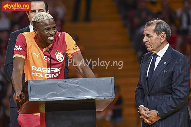 Dursun Ozbek and Victor Osimhen