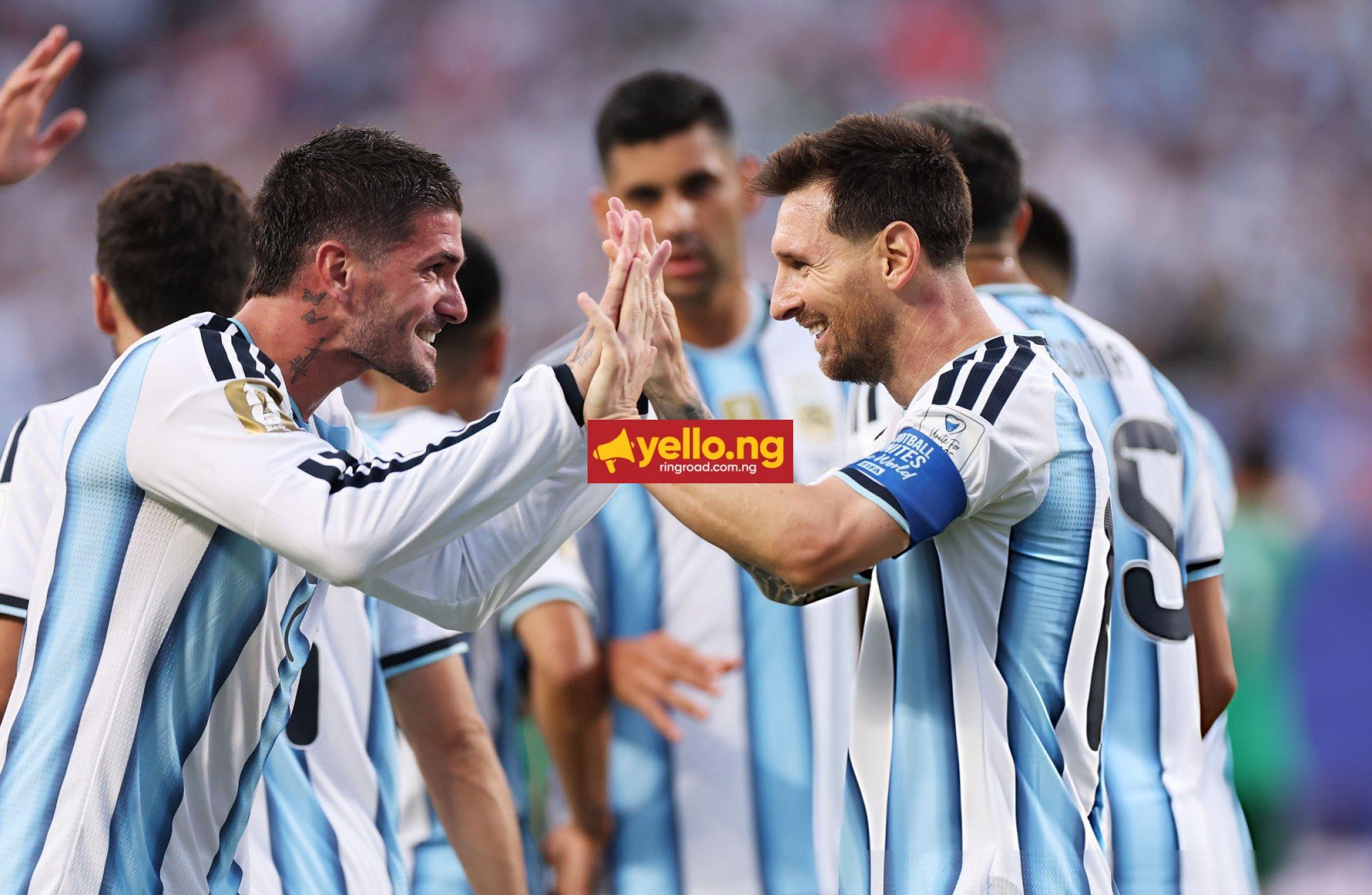 Rodrigo De Paul, Lionel Messi, Argentina, 2026 FIFA World Cup