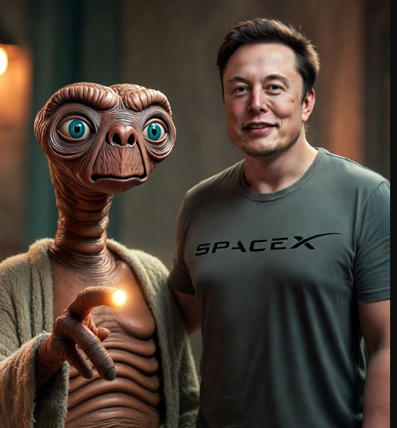 ET The Extra Trillionaire or Ist Alien ? Elon Musk Companies have one Thing in Common Take Over Earth or Take Us Out of Earth